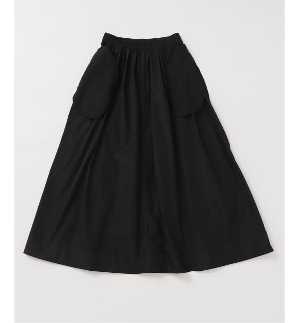 IENA「メモリータフタギャザースカート」|スカート|