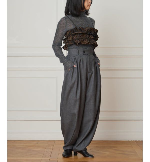 IENA LA BOUCLE「IENA LA BOUCLE タフタフリルビスチェ」|その他|