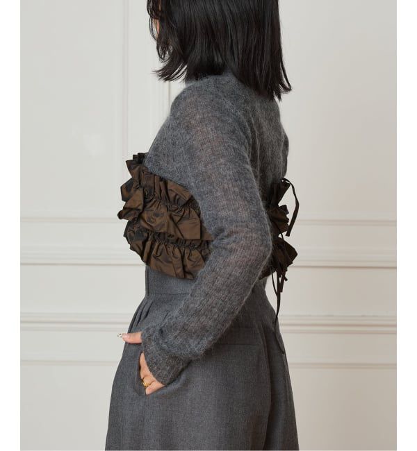 IENA LA BOUCLE「IENA LA BOUCLE タフタフリルビスチェ」|その他|