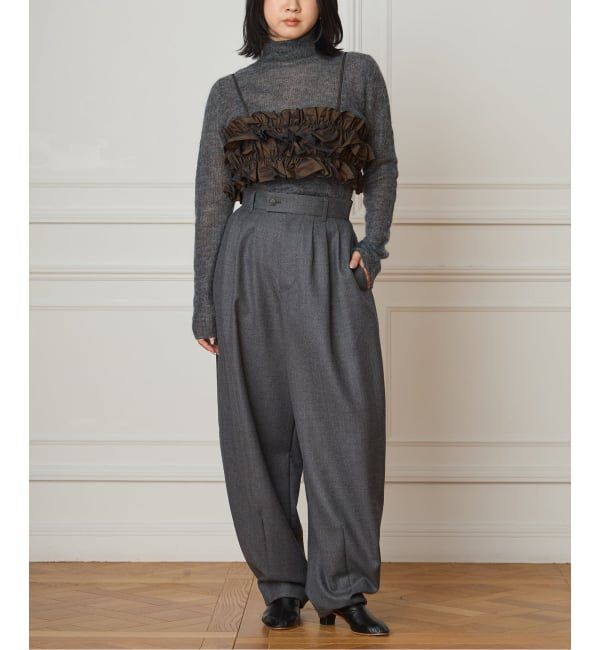 IENA LA BOUCLE「IENA LA BOUCLE タフタフリルビスチェ」|その他|