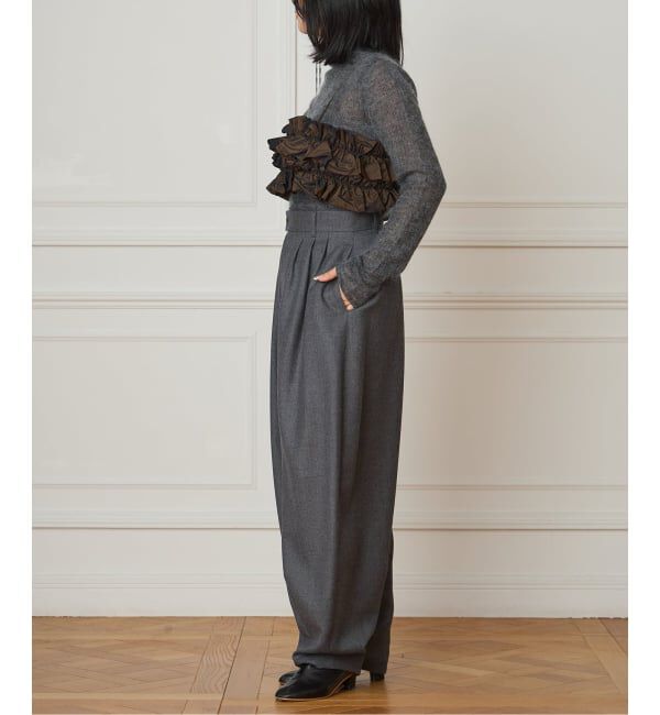 IENA LA BOUCLE「IENA LA BOUCLE タフタフリルビスチェ」|その他|