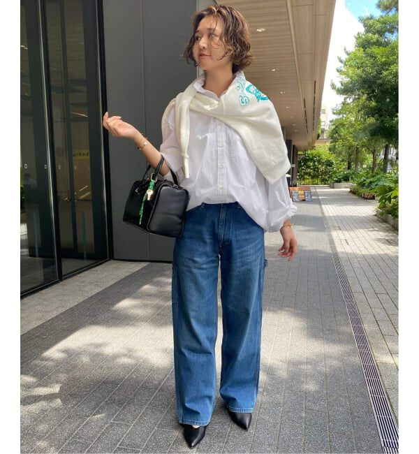 SLOBE IENA「《追加》コットンブロードベーシックシャツ」|シャツ・ブラウス|