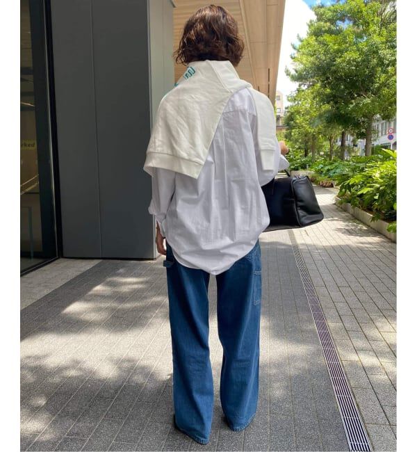 SLOBE IENA「《追加》コットンブロードベーシックシャツ」|シャツ・ブラウス|