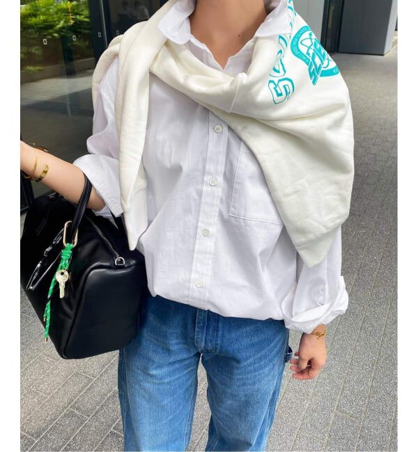 SLOBE IENA「《追加》コットンブロードベーシックシャツ」|シャツ・ブラウス|