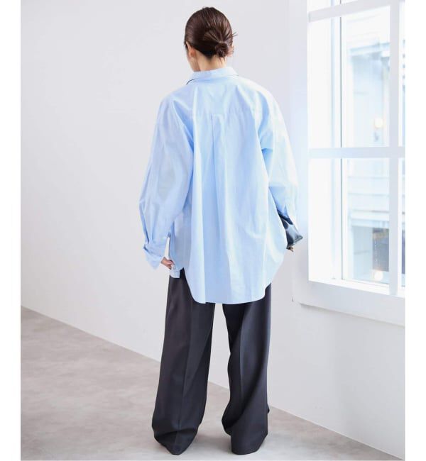 SLOBE IENA「《追加》コットンブロードベーシックシャツ」|シャツ・ブラウス|