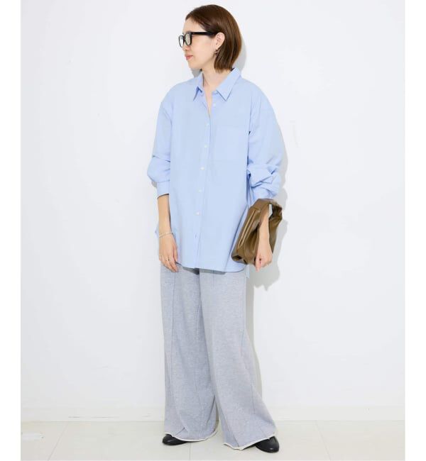 SLOBE IENA「《追加》コットンブロードベーシックシャツ」|シャツ・ブラウス|