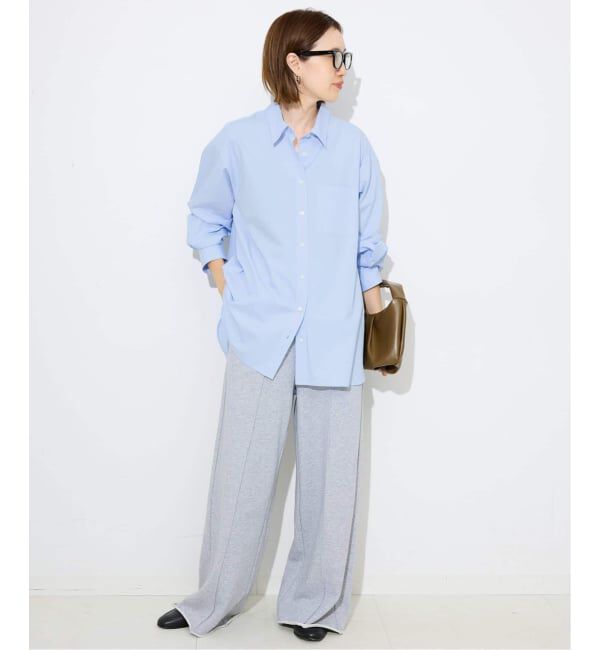 SLOBE IENA「《追加》コットンブロードベーシックシャツ」|シャツ・ブラウス|