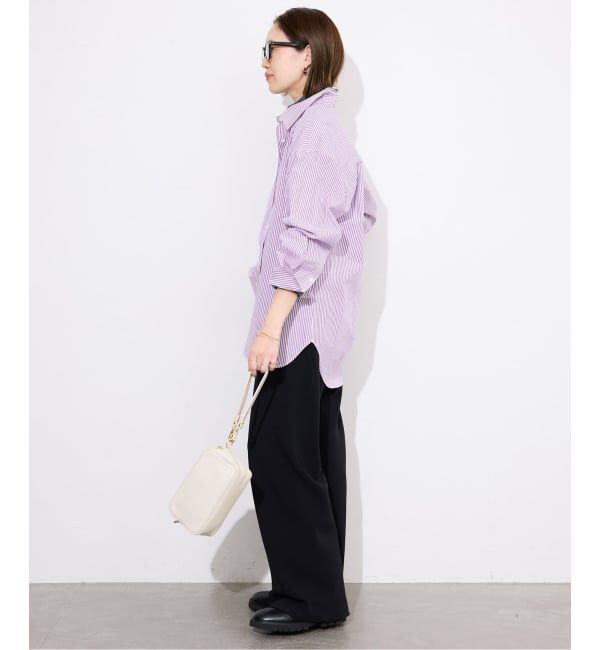 SLOBE IENA「《追加》コットンブロードベーシックシャツ」|シャツ・ブラウス|