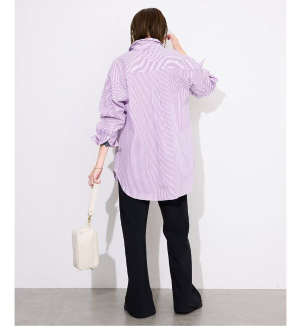 SLOBE IENA「《追加》コットンブロードベーシックシャツ」|シャツ・ブラウス|