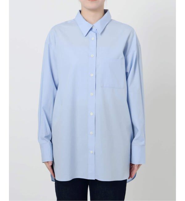 SLOBE IENA「《追加》コットンブロードベーシックシャツ」|シャツ・ブラウス|