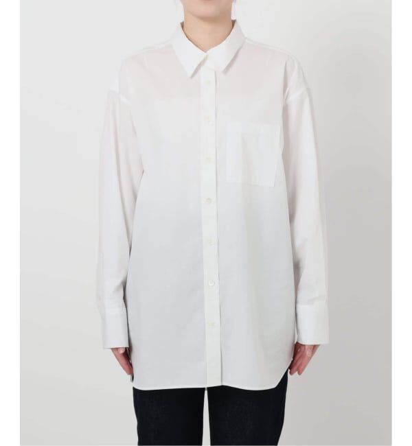 SLOBE IENA「《追加》コットンブロードベーシックシャツ」|シャツ・ブラウス|