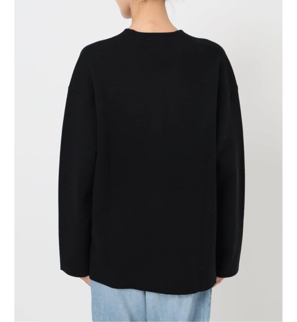 IENA「《追加》ドットボタンVネックカーディガン」|カーディガン|