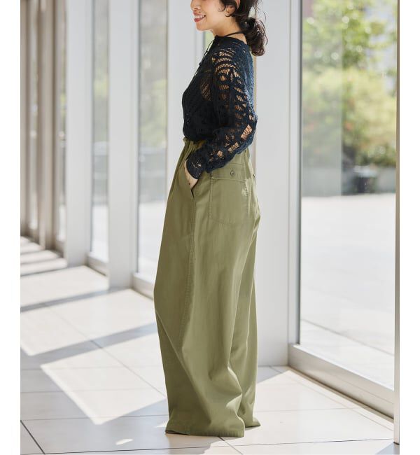 IENA LA BOUCLE「《追加予約》IENA LA BOUCLE バテンレースブラウス」|シャツ・ブラウス|