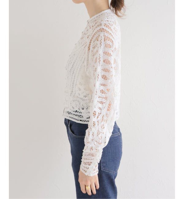 IENA LA BOUCLE「《追加予約》IENA LA BOUCLE バテンレースブラウス」|シャツ・ブラウス|