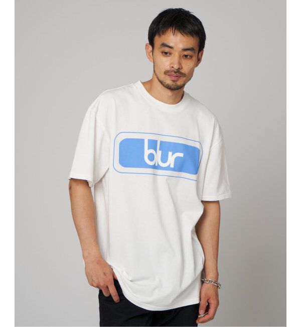 EDIFICE「INSONNIA PROJECTS(インソニア プロジェクト) for EDIFICE 別注 blur PL Tシャツ」|Tシャツ・カットソー|