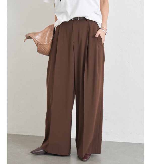 JOURNAL STANDARD「2タックスラックスパンツ」|スラックス|