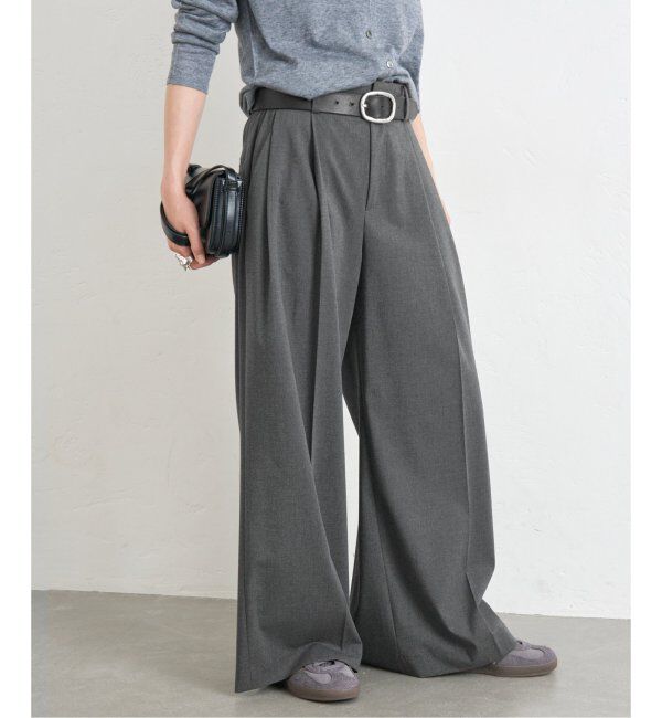 JOURNAL STANDARD「2タックスラックスパンツ」|スラックス|