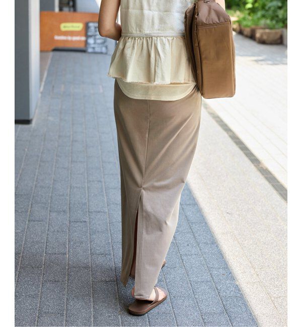 JOURNAL STANDARD「《追加2》フィブリルキュプラジャージーマキシスカート」|スカート|