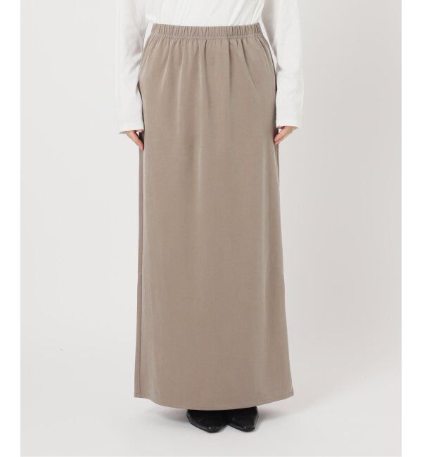 JOURNAL STANDARD「《追加2》フィブリルキュプラジャージーマキシスカート」|スカート|