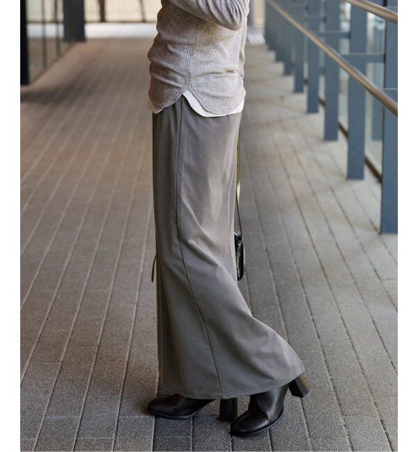 JOURNAL STANDARD「《追加2》フィブリルキュプラジャージーマキシスカート」|スカート|
