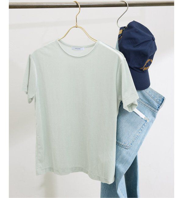 JOURNAL STANDARD「シアーベロアコンパクトTee」|Tシャツ・カットソー|グリーン C