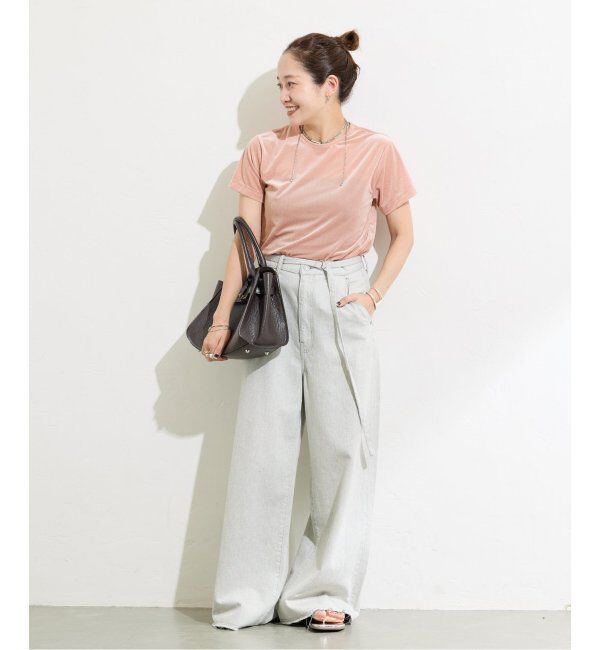 JOURNAL STANDARD「シアーベロアコンパクトTee」|Tシャツ・カットソー|