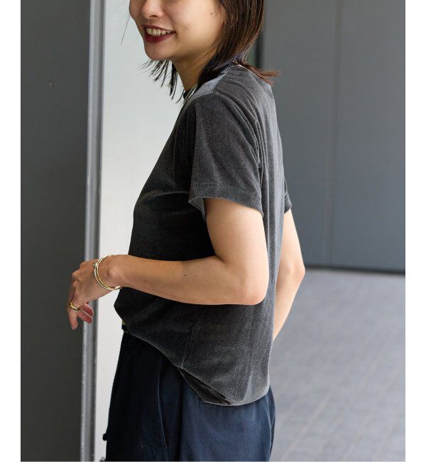 JOURNAL STANDARD「シアーベロアコンパクトTee」|Tシャツ・カットソー|