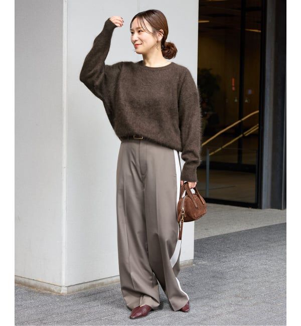 JOURNAL STANDARD「FLUFFYクループルオーバー」|ニット・セーター|