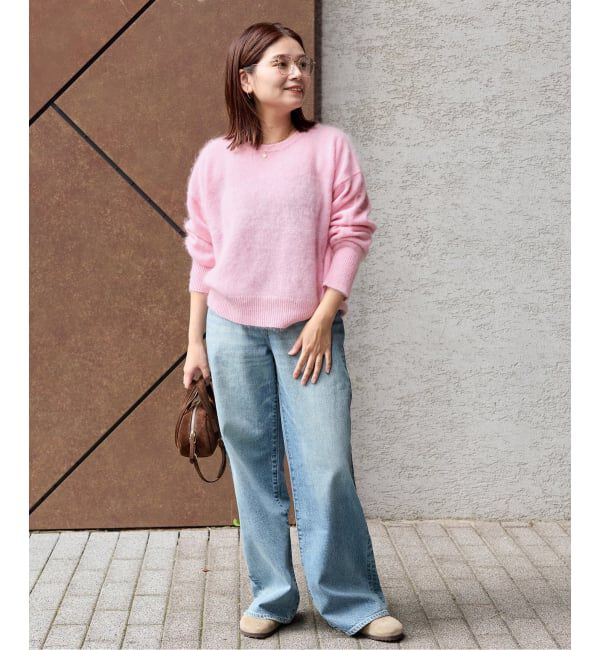 JOURNAL STANDARD「FLUFFYクループルオーバー」|ニット・セーター|