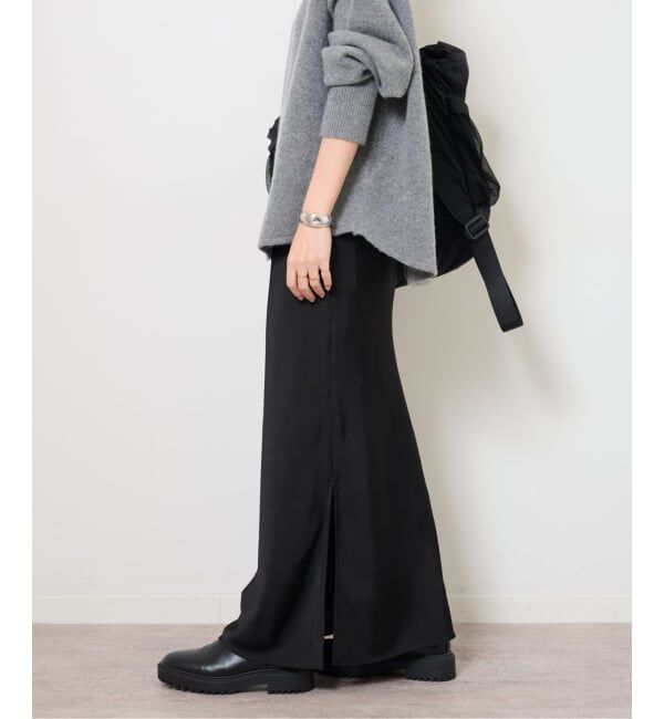 JOURNAL STANDARD relume「《追加2》サテンナロースカート」|スカート|