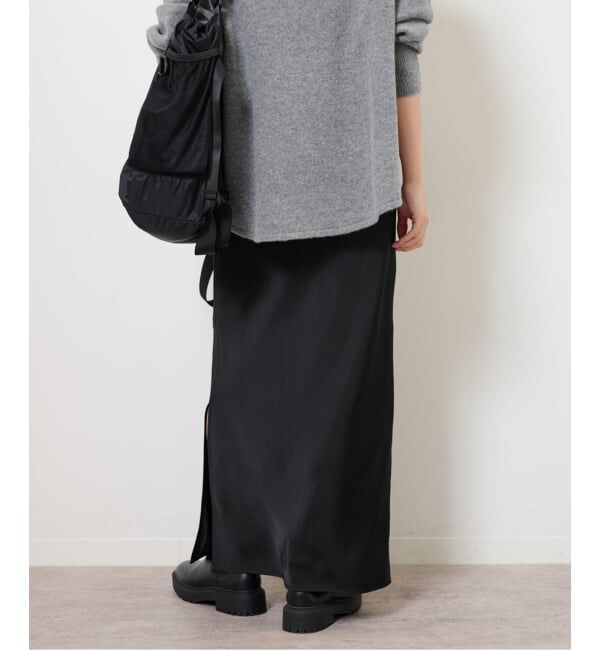 JOURNAL STANDARD relume「《追加2》サテンナロースカート」|スカート|
