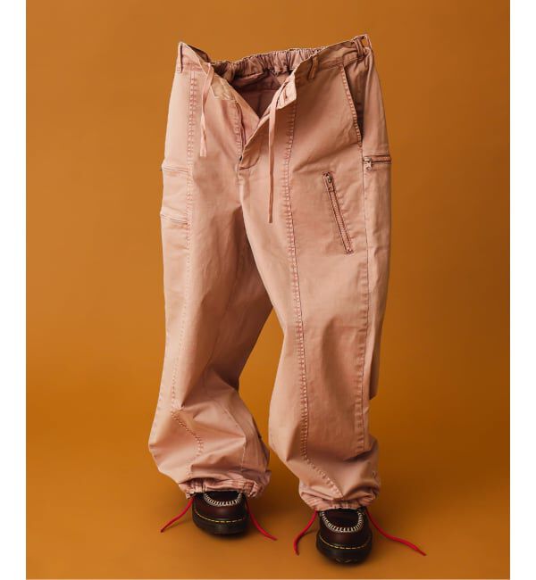 JOURNAL STANDARD「NULL TOKYO / ヌル トウキョウ 別注 インサイド バギー チノ パンツ」|チノ|ピンク