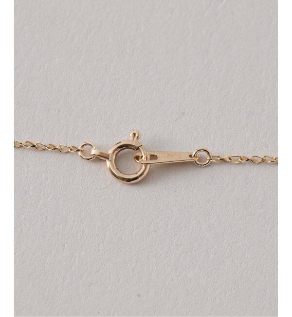 Lilas by Spick&Span「スパイラルアズキチェーン55cmネックレス K10」|ネックレス|