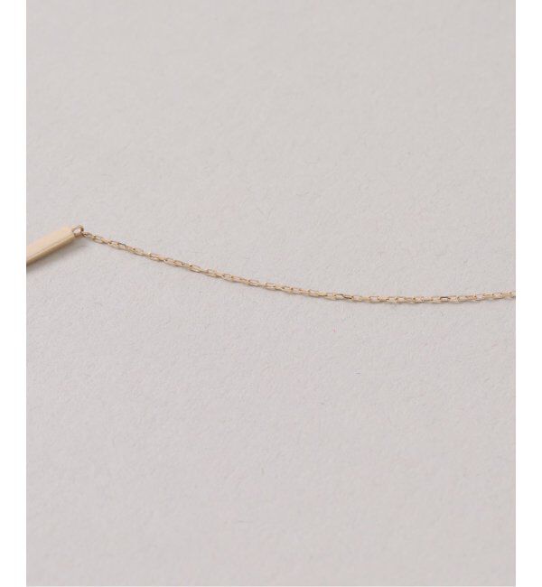 Lilas by Spick&Span「arrowラインネックレス K10」|ネックレス|