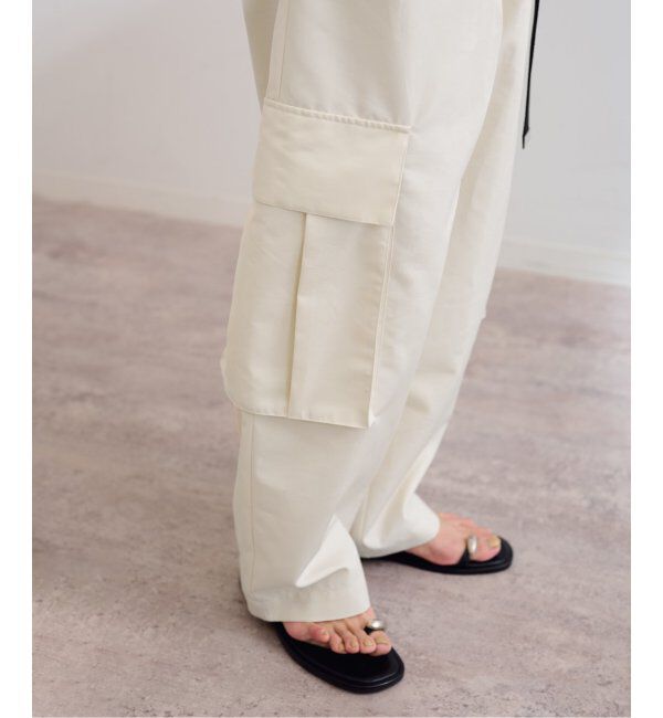 FRAMeWORK「oll*FRAMeWORK ハイウエストカーゴパンツ」|カーゴ|