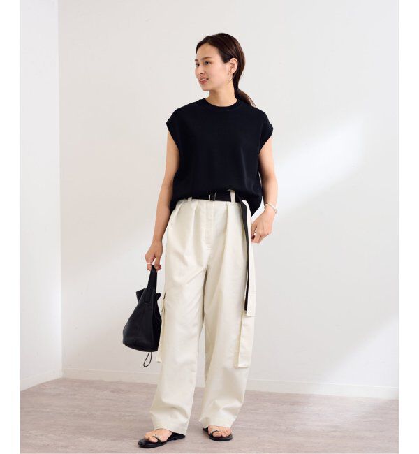 FRAMeWORK「oll*FRAMeWORK ハイウエストカーゴパンツ」|カーゴ|