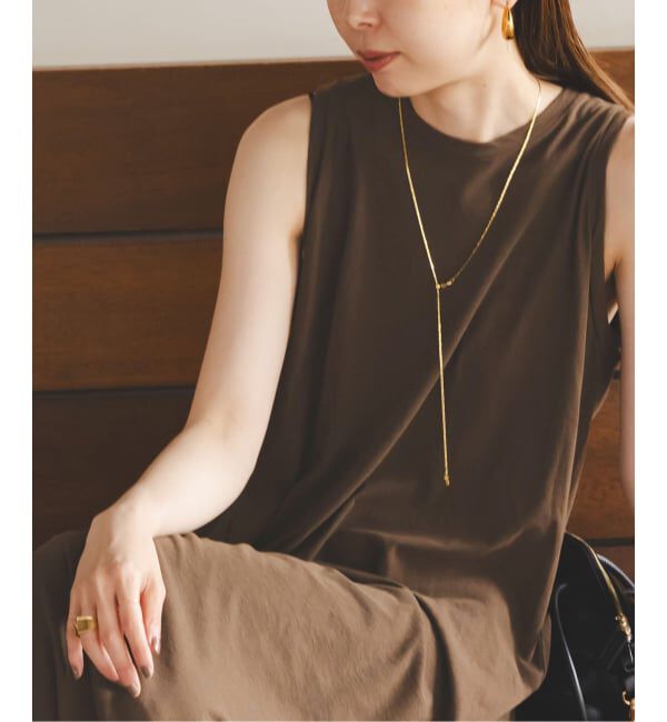 NOBLE「《NOBLE別注》GREYCHORD/グレーコード ノースリーブワンピース」|ワンピース|