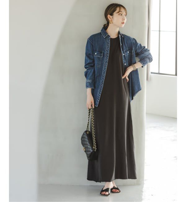 NOBLE「《NOBLE別注》GREYCHORD/グレーコード ノースリーブワンピース」|ワンピース|