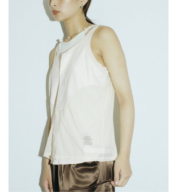 FRAMeWORK「JANE SMITH/ジェーンスミス 別注シアータンク」|タンクトップ|