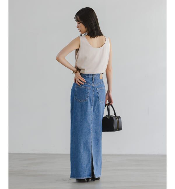 NOBLE「《追加3》【洗える】ルナサテンデコルテ2WAYトップス」|シャツ・ブラウス|