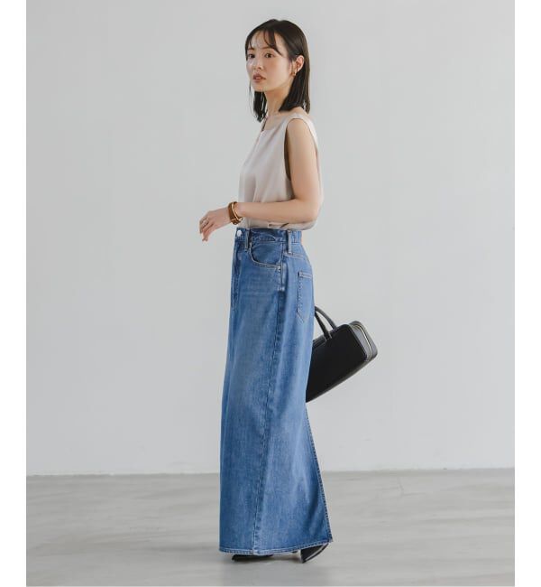 NOBLE「《追加3》【洗える】ルナサテンデコルテ2WAYトップス」|シャツ・ブラウス|