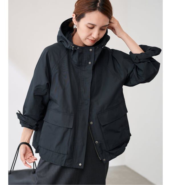 FRAMeWORK「≪洗濯機洗い可≫撥水メモリーウェザーHOODIEブルゾン」|その他|