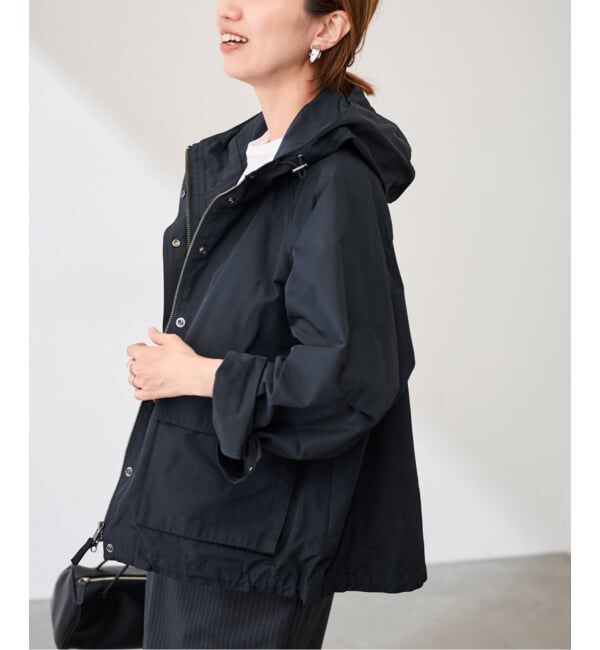 FRAMeWORK「≪洗濯機洗い可≫撥水メモリーウェザーHOODIEブルゾン」|その他|