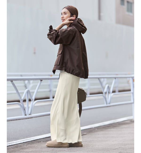 FRAMeWORK「≪洗濯機洗い可≫撥水メモリーウェザーHOODIEブルゾン」|その他|