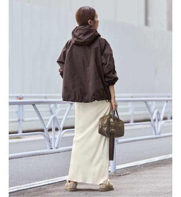 FRAMeWORK「≪洗濯機洗い可≫撥水メモリーウェザーHOODIEブルゾン」|その他|