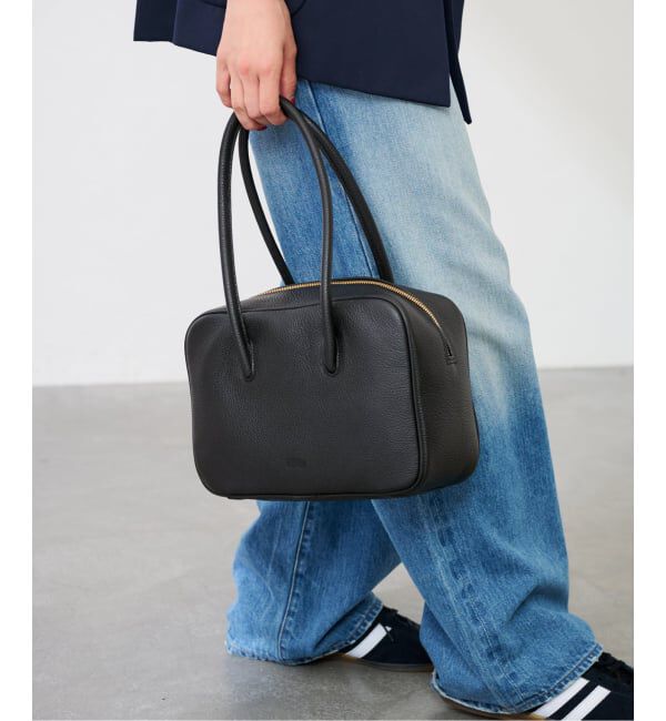 FRAMeWORK「MOFIORA / モフィオラ BOX」|ハンドバッグ|ブラック