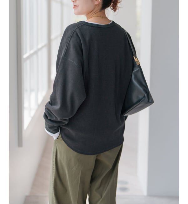 Spick and Span「《WEB限定 / 追加3》2枚SETヘンリーネックプルオーバー」|Tシャツ・カットソー|