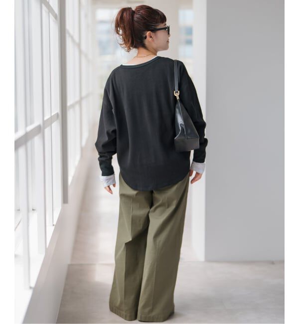 Spick and Span「《WEB限定 / 追加3》2枚SETヘンリーネックプルオーバー」|Tシャツ・カットソー|