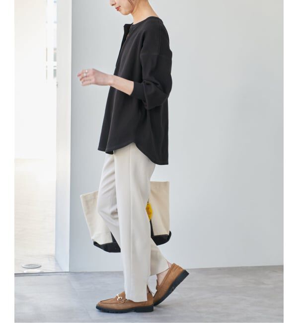 Spick and Span「《WEB限定 / 追加3》2枚SETヘンリーネックプルオーバー」|Tシャツ・カットソー|