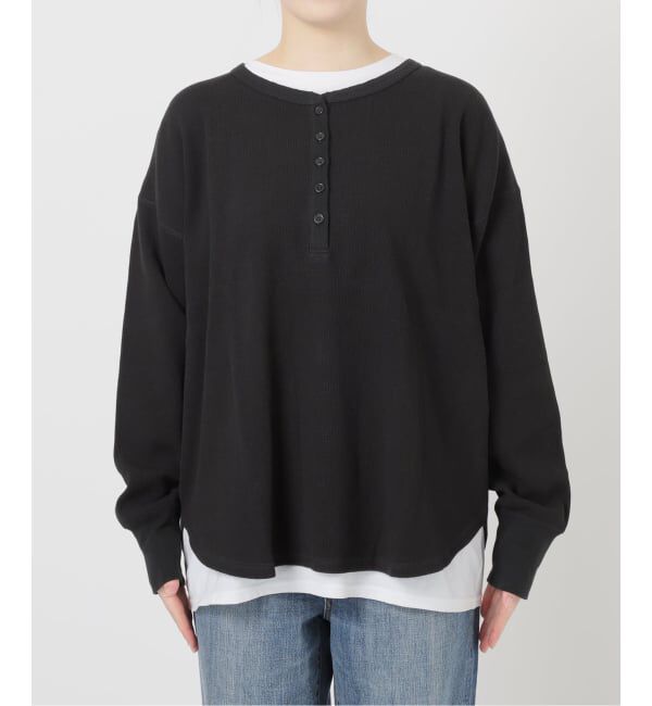 Spick and Span「《WEB限定 / 追加3》2枚SETヘンリーネックプルオーバー」|Tシャツ・カットソー|